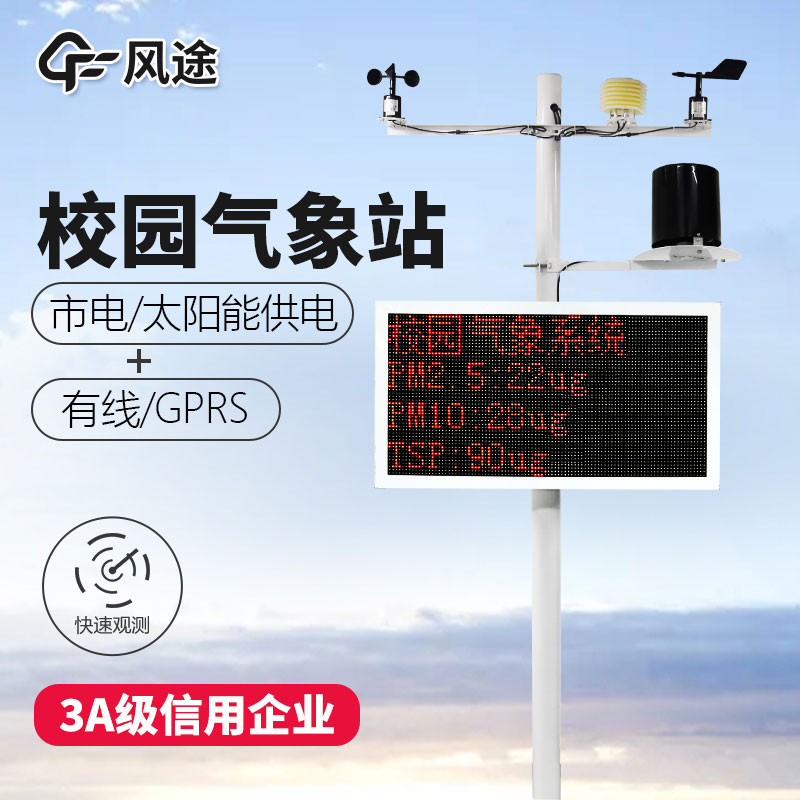 如何選購校園氣象站？
